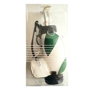 Golf Bag with 3 Clubs Pen Set by Dashing Fine Gifts Green NEW